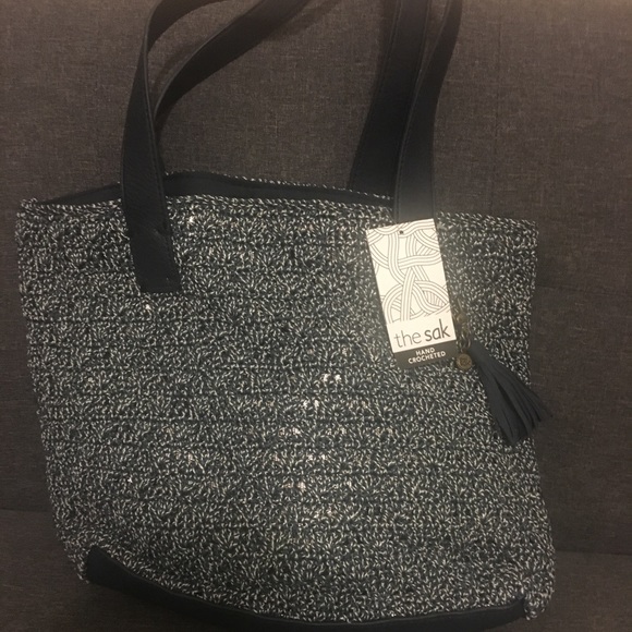 the sak fairmont crochet tote